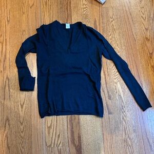 J. Crew Black  Wool Blend Sweater